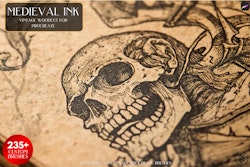 Procreate, Medieval Ink ~ 235+ custom made brushes inspired by the dark ages
