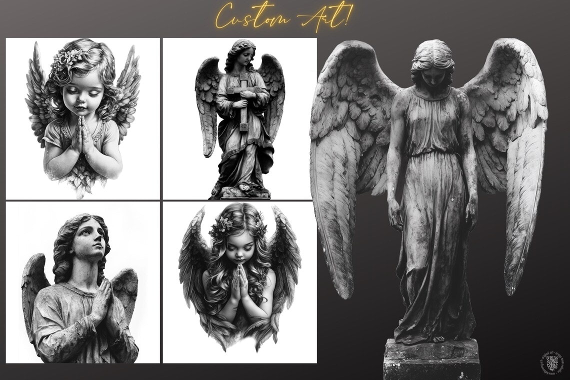 The Religious Folder - XL, Procreate stamps, Svg files, Png files, 2700+ elements, Tattoo flash, Tattoo ideas, Religious designs