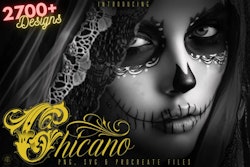 Chicano References - XXL, Procreate stamps, Svg files, Png files, 2700+ elements, Tattoo flash art, Tattoo design collection, Chicano design