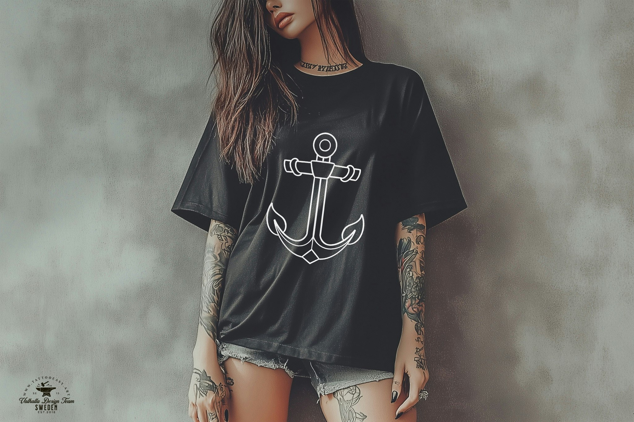 Procreate, Ship Ahoy! 100 tattos, outlined tattoo ideas, hand drawn art