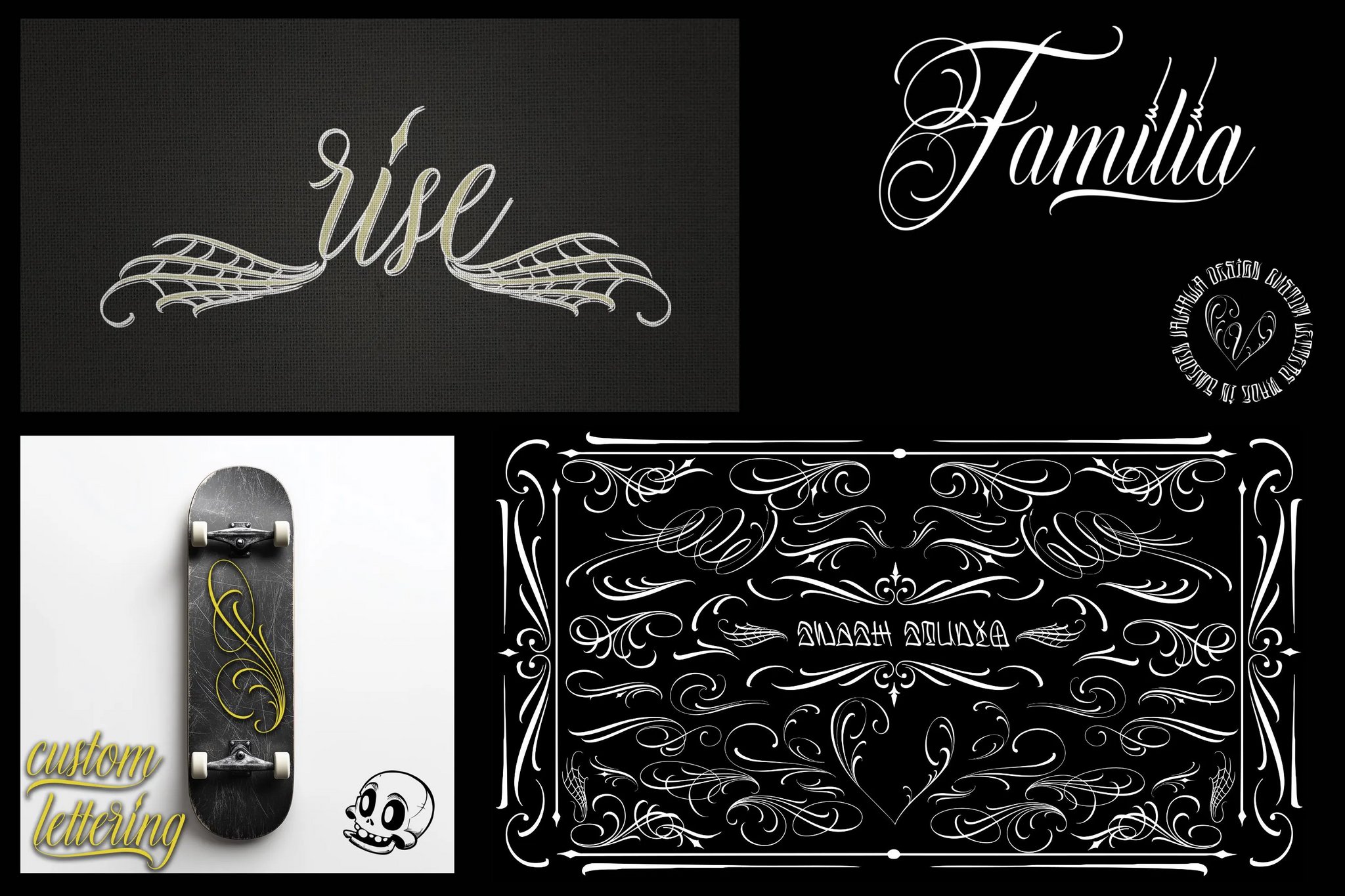 Procreate, The Chicano Lettering kit