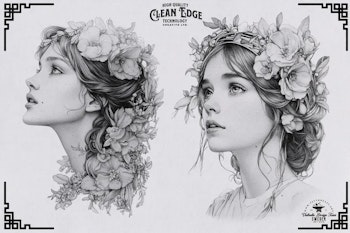 The Art Nouveau Encyclopedia 4500+ elements, Procreate stamps, Png & Svg files, Nouveau reference library, custom art, studio quality