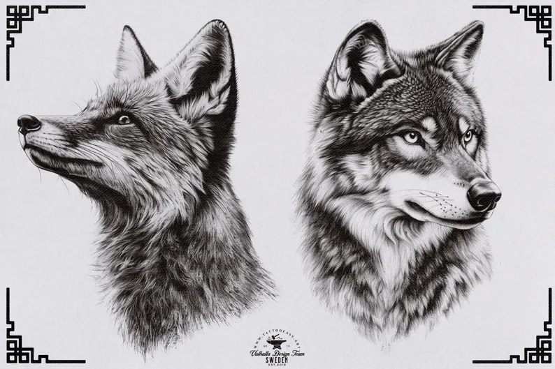 The Animal Kingdom, Procreate stamps, Png & Svg files included, animal reference library, custom art, studio quality