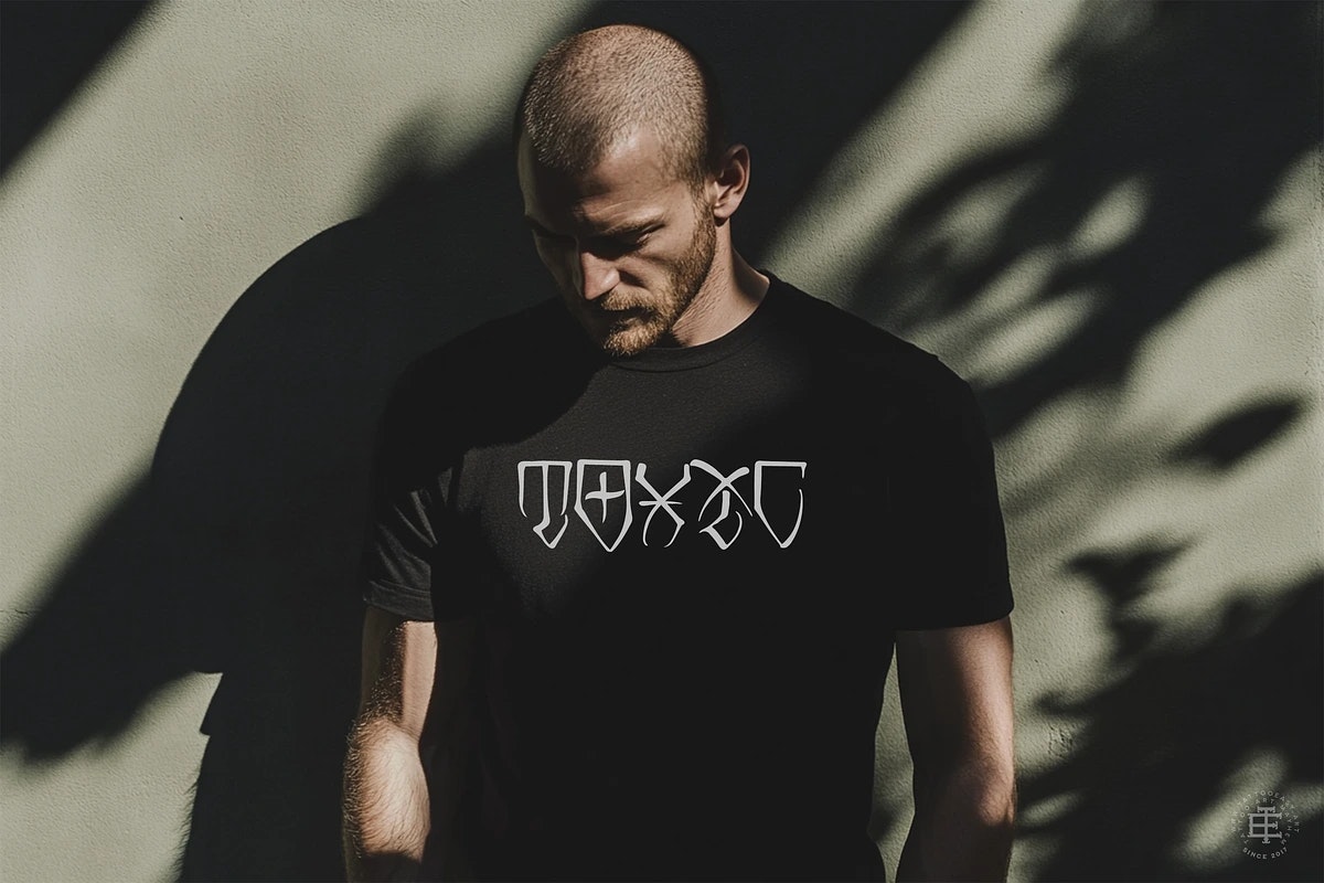Sick, tattoo typeface