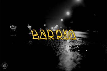 Hermanos, custom font
