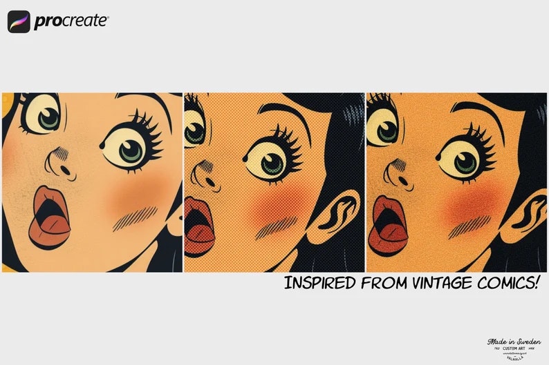 Vintage Magic brush & fx bundle for Procreate