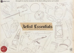 Procreate / The Artist Essentials, custom made design kit,! free to use for tattoo work and references! 800+ elements!