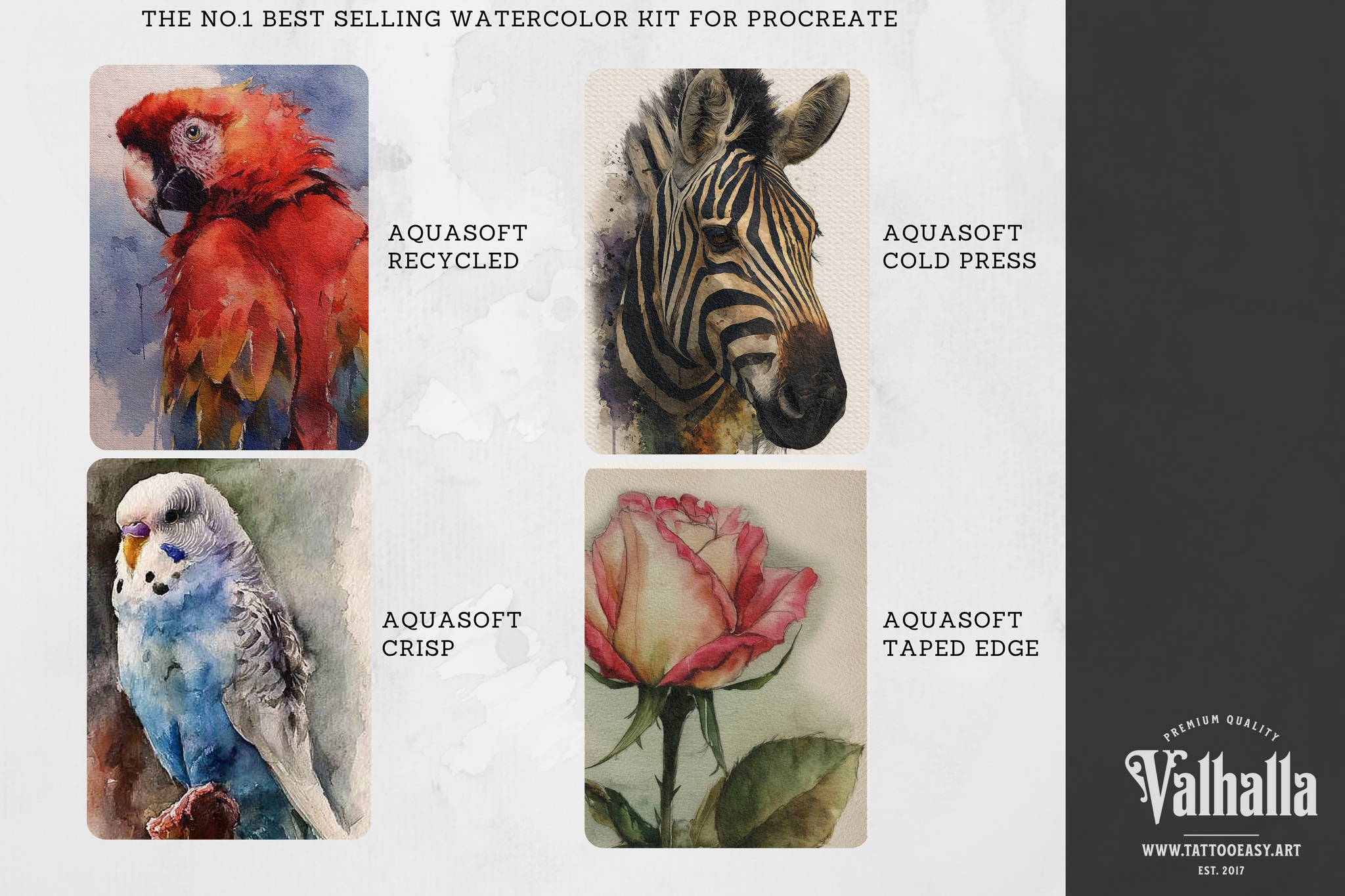 AquaSoft, Procreate Watercolor kit