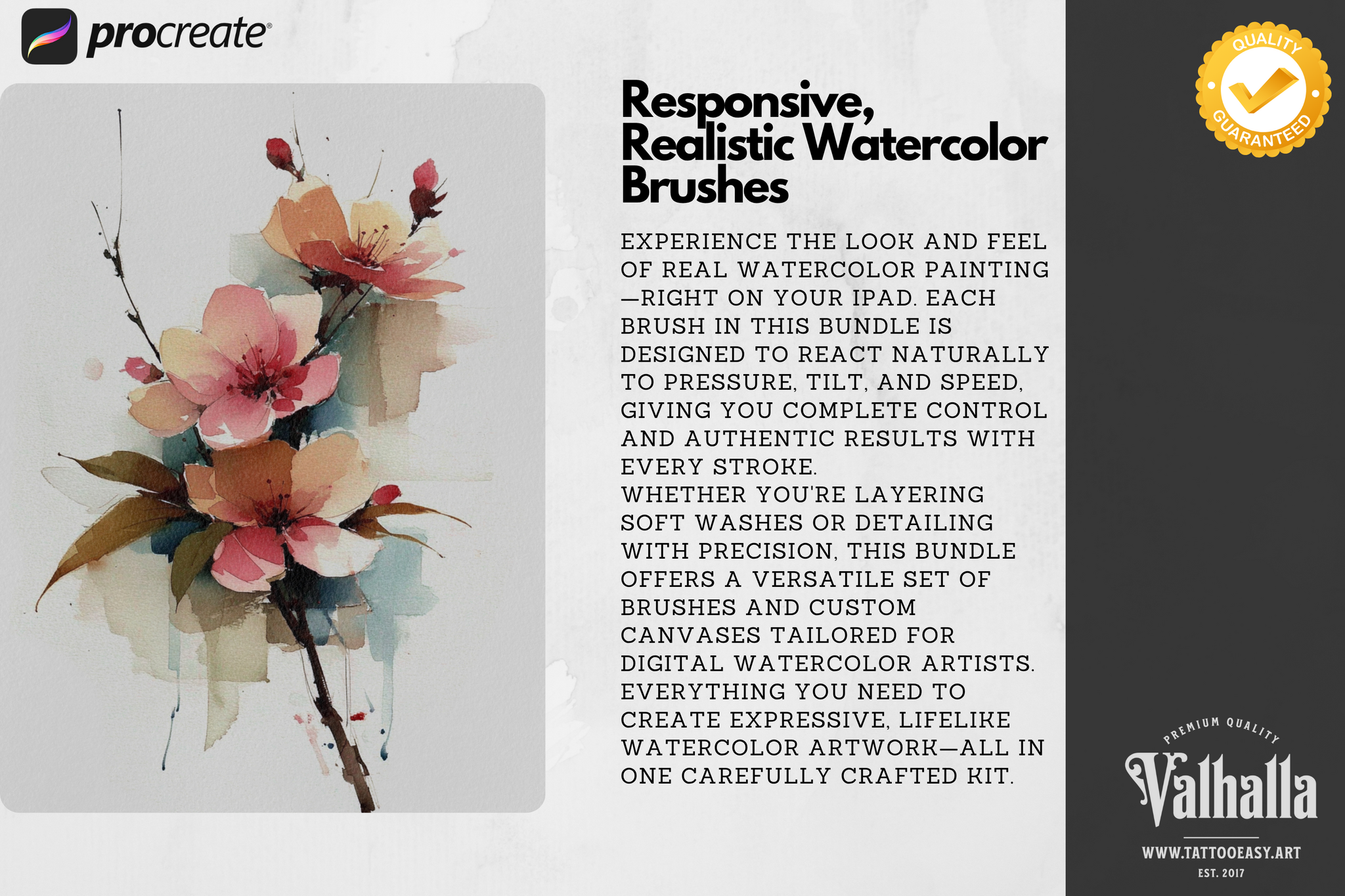 AquaSoft, Procreate Watercolor kit