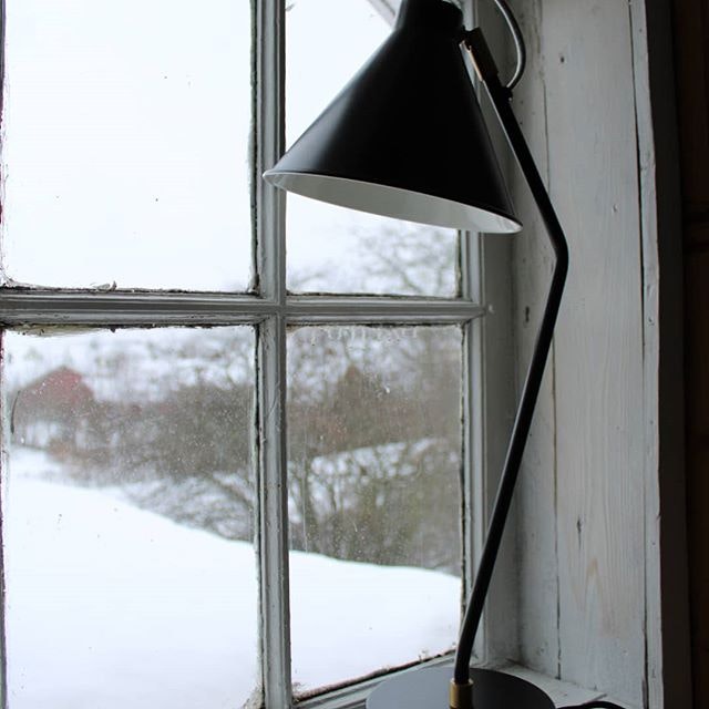 Bordslampa Bertil Svart/Mässing