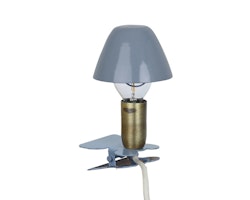Lampa Mini På Klämma Blå