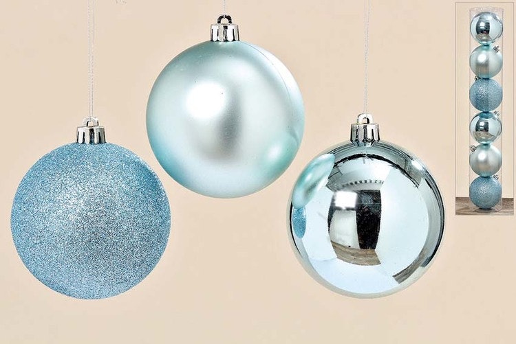 Julgranskulor Blå 6p InredningbyCadla