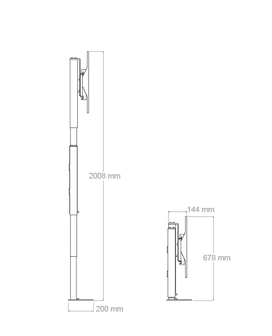 Gold Tv - Lyft / Hiss 133cm