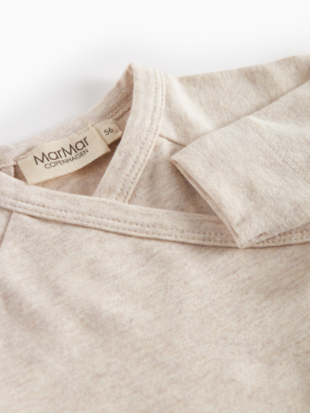 MarMar Copenhagen - Newborn Set med mössa - Light Beige