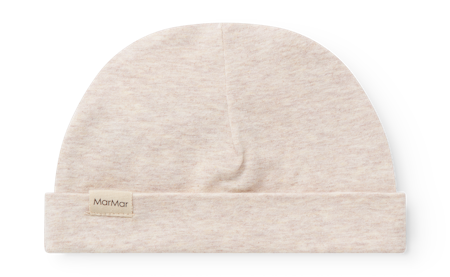 MarMar Copenhagen - Newborn Mössa Aiko - Light Beige
