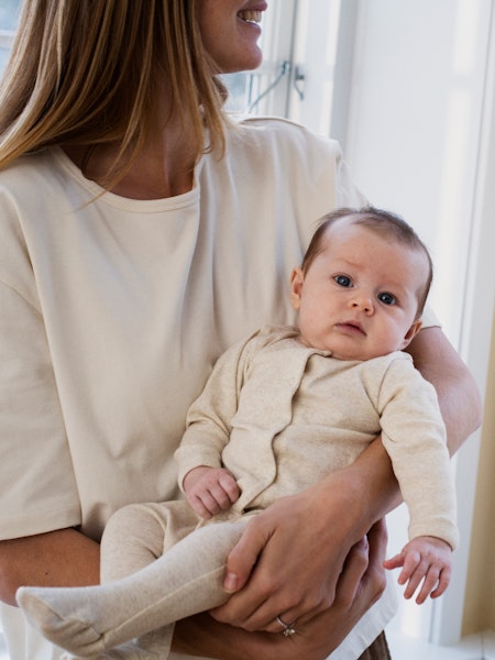 Serendipity Organics - Newborn Onesie Solid - Shell