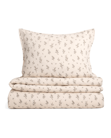 Garbo&Friends - Muslin Bed Set Single 150x210 / 50x60 - Bluebell