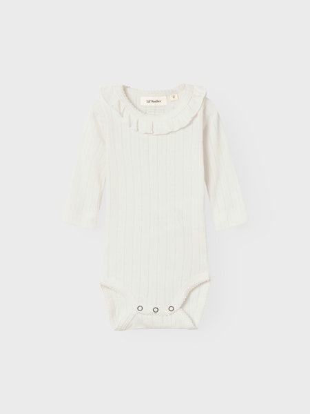 Lil'Atelier - Slim Baby Set body & byxa - Coconut Milk