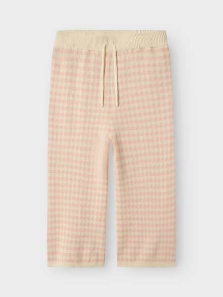 Lil'Atelier - Wide Knit Pant - Cameo Rose