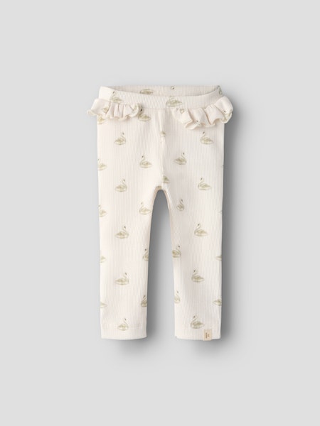 Lil'Atelier - Slim Baby Leggings - Pastel Swan