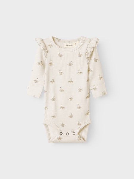 Lil'Atelier - Slim Baby Body - Pastel Swan