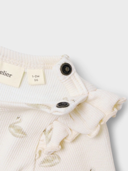 Lil'Atelier - Slim Baby Body - Pastel Swan