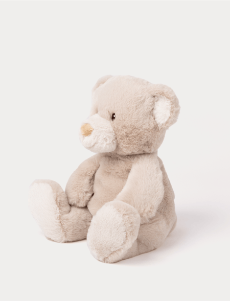 Teddykompaniet - Teddy Mocca Nalle Stor 34cm - Beige