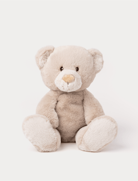 Teddykompaniet - Teddy Mocca Nalle Stor 34cm - Beige
