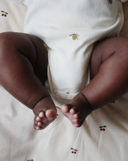 Konges Sløjd - Newborn Set Body & Leggings - Lemon