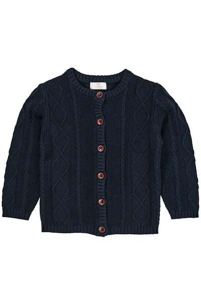 Copenhagen Colors - Knitted Cardigan - Navy