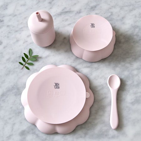Jack o Juno - Little Poppy Dining Set - Light Pink
