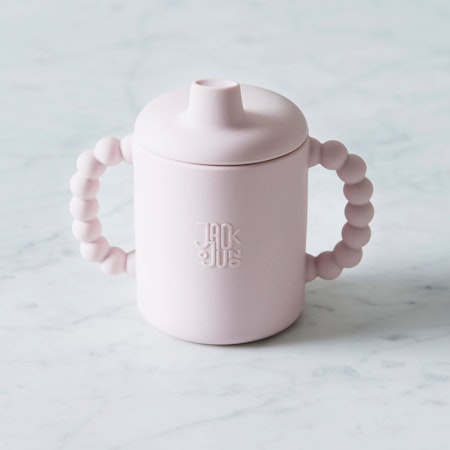 Jack o Juno - Bubble Sippy Cup - Light Pink