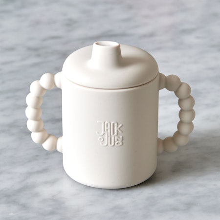 Jack o Juno - Bubble Sippy Cup - Cream
