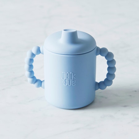 Jack o Juno - Bubble Sippy Cup - Pale Blue