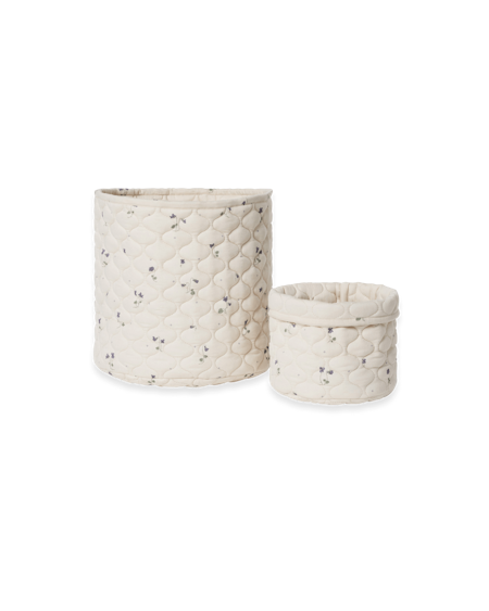 Garbo&Friends - Satin Quilted Baskets - Viola