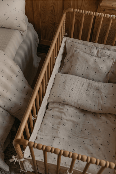 Garbo&Friends - Muslin Bed Set Junior 100x140 / 40x60 - Viola