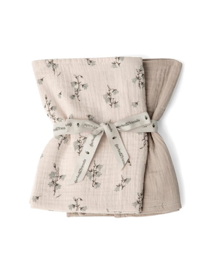 Garbo&Friends - Muslin Blanket 2pcs - Bluebell