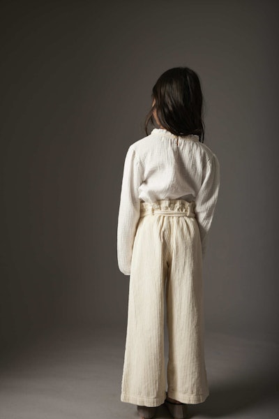 Cozmo - Limak Wide Corduroy Pants - Ecru