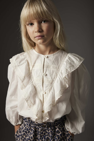 Cozmo - Keralak Cotton Voile Blouse - White