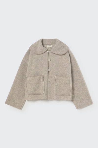 Cozmo - Manisak Soft Mélange Bamboo Jacket - Stone