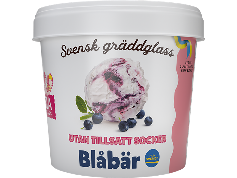 Bägare Blåbär, utan tillsatt socker 24-pack
