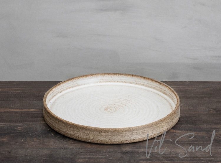 Tallrik 90 grader 21 cm (Fler färger) - Milla Keramik- Handgjord keramik i  stengods