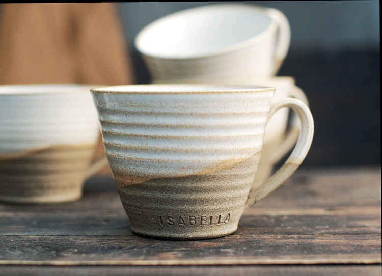 Personligt tryck - Milla Keramik- Handgjord keramik i stengods