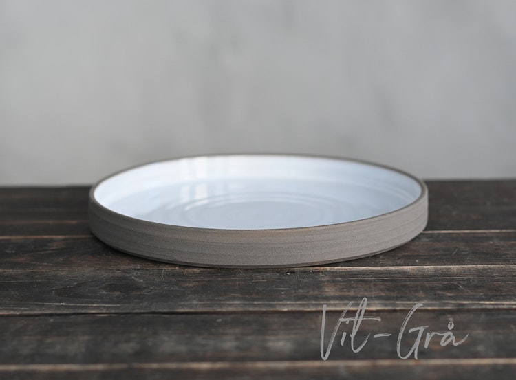 Tallrik/ fat 90 grader 25 cm (Fler färger) - Milla Keramik- Handgjord  keramik i stengods