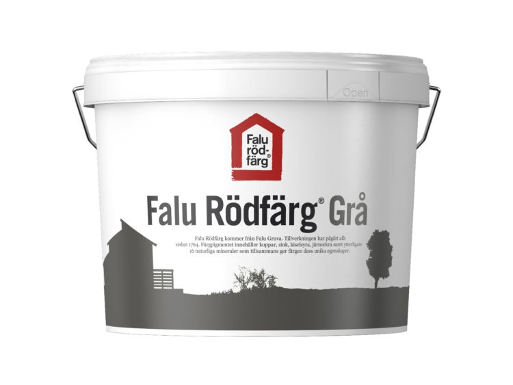 Falu Rödfärg Grå