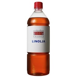 Linolja Kokt Kallpressad 1 liter