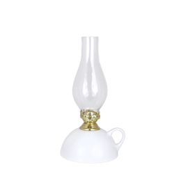 Fotogenlampa Vit Keramik