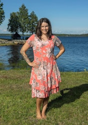 Klänning Erica Korall
