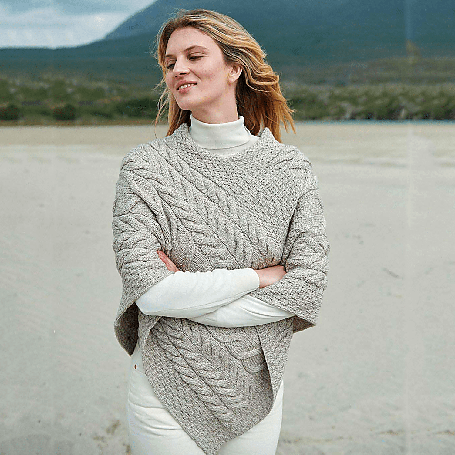 Ponchos ull - Ebbes Butik