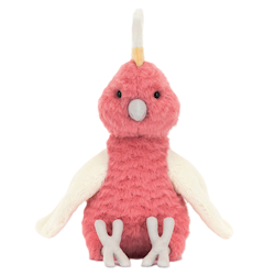 Rosa fågel Squawkatoo Jellycat